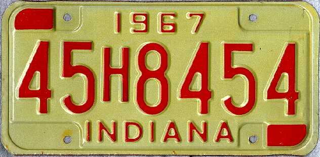 excellent condition Indiana 1967
