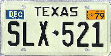 Texas 1979 w/ Reflectolite