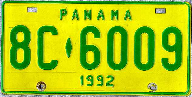 vg condition Panama 1992 truck