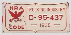 U.S. 1935 NRA trucking industry
